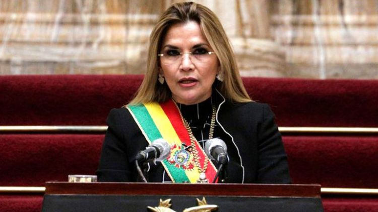 Jeanine ÃÃ±ez felicitÃ³ a Luis Arce: â€œLes pido gobernar pensando en Bolivia y en la democraciaâ€
