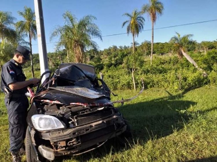 Padre e hijos mueren en accidente de trÃ¡nsito en Acahay