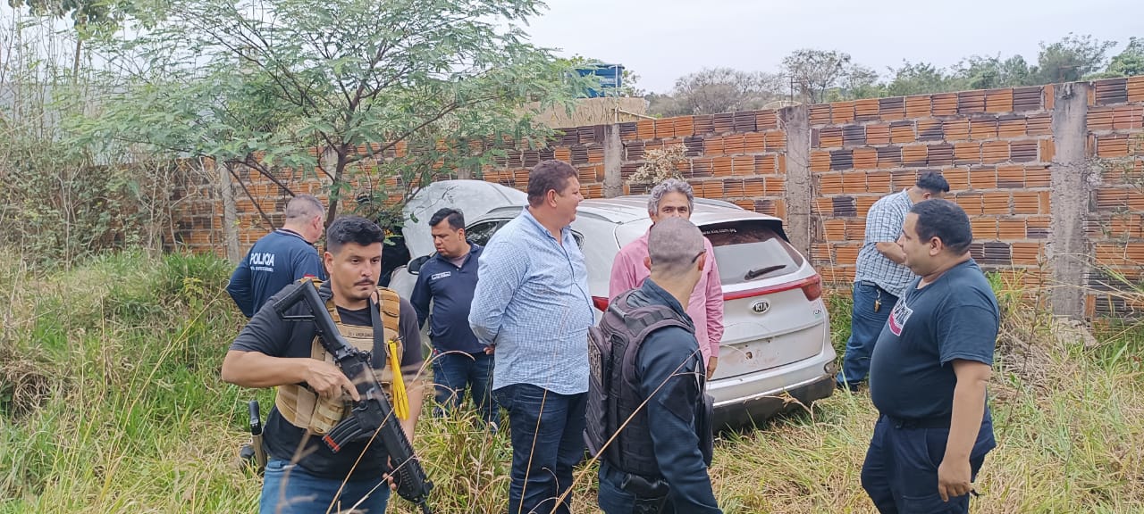 Informe de la Policía Brasileña, sobre recuperación de la camioneta de la hermana de Juancho Acosta