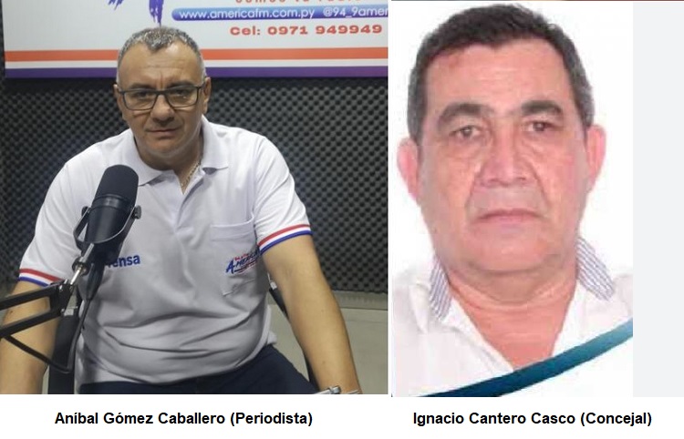 Discusión deriva en amenaza de hecho punible e intento de extorsión del concejal Ignacio Cantero al periodista Aníbal Gómez Caballero